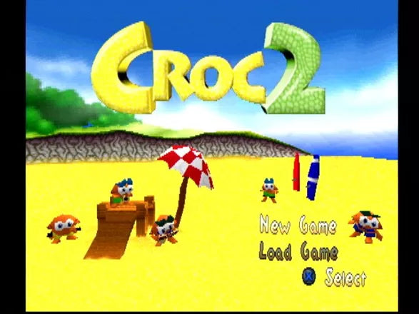 Croc 2 - PS1 spill - Retrospillkongen