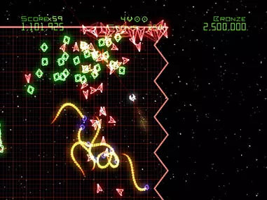 Geometry Wars Galaxies - Wii spill - Retrospillkongen