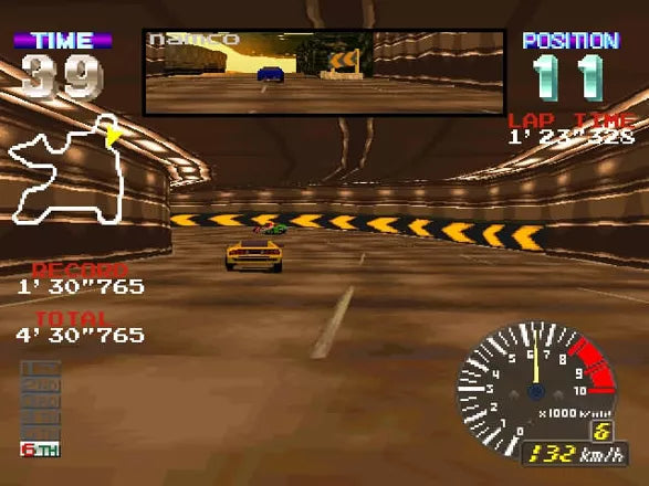 Ridge Racer Revolution - PS1 spill - Retrospillkongen