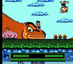 Joe & Mac: Caveman Ninja - NES spill - Retrospillkongen