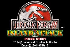 Jurassic Park III: Island Attack - GBA spill - Retrospillkongen