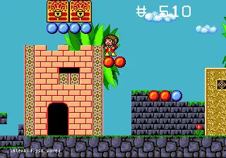 Alex Kidd in the Enchanted Castle - SEGA Mega Drive spill - Retrospillkongen