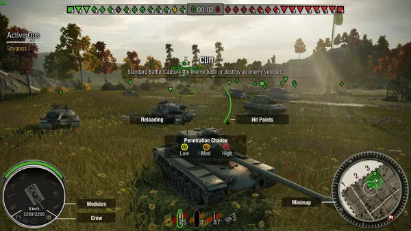 World of Tanks - Xbox 360 spill