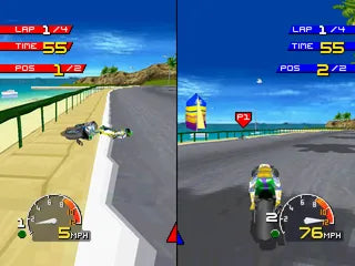 Moto Racer - PS1 spill - Retrospillkongen