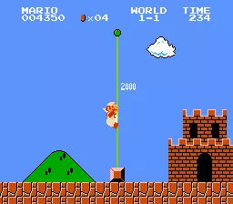 Super Mario Bros. - NES spill (I liten eske)