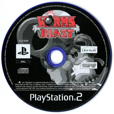 Worms Blast - PS2 spill