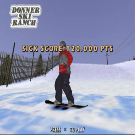 Shaun Palmer's Pro Snowboarder - PS2 spill - Retrospillkongen