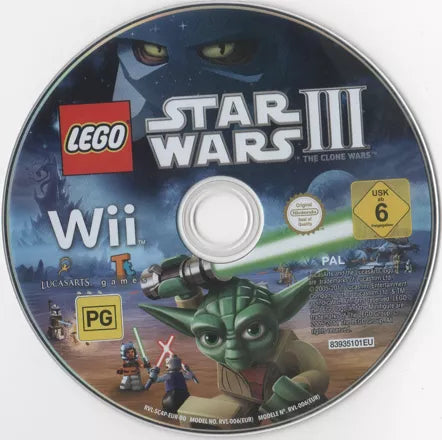 LEGO Star Wars III: The Clone Wars - Wii spill