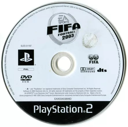 FIFA Football 2003 - PS2 Spill - Retrospillkongen