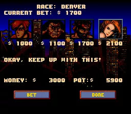 Lamborghini: American Challenge - SNES spill - Retrospillkongen