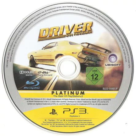 Driver: San Francisco  - PS3 spill - Retrospillkongen