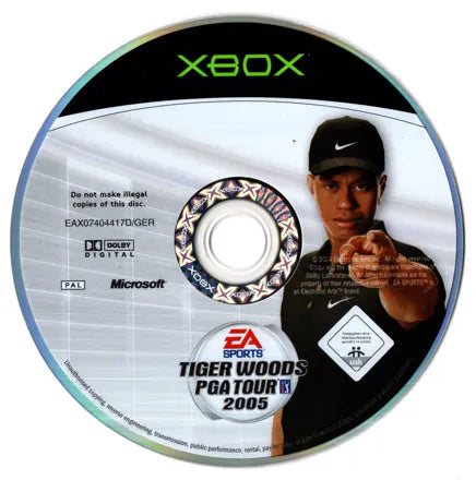 Tiger Woods PGA Tour 2005 - Xbox spill