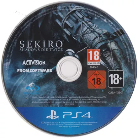 Sekiro: Shadows Die Twice - PS4 Spill