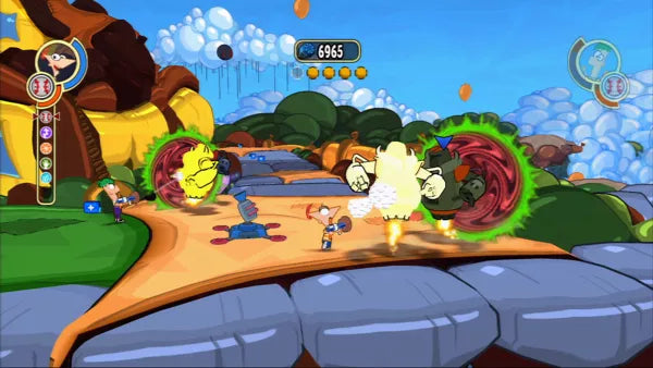 Disney Phineas and Ferb: Across the 2nd Dimension - PS3 spill - Retrospillkongen