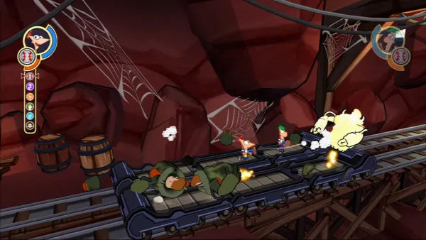 Phineas and Ferb: Across the 2nd Dimension - PS3 spill