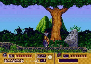 Disney's TaleSpin - SEGA Mega Drive spill