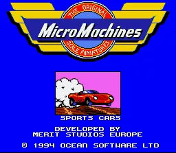 Micro Machines - SNES spill
