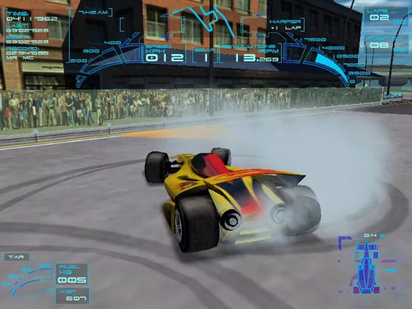 Speed Challenge: Jacques Villeneuve's Racing Vision - GameCube spill - Retrospillkongen
