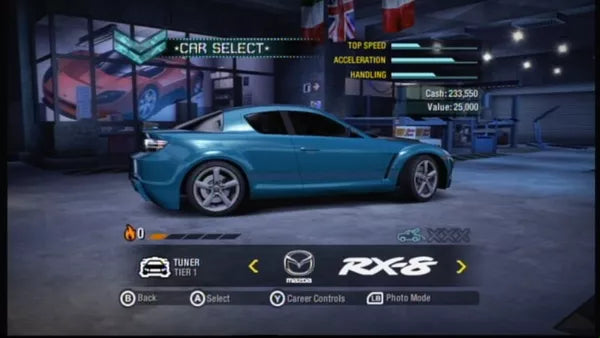 Need for Speed Carbon - PS3 spill