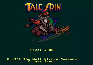 Disney's TaleSpin - SEGA Mega Drive spill - Retrospillkongen