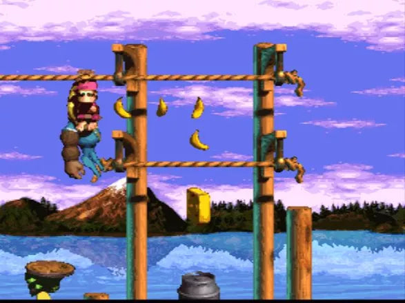 Donkey Kong Country 3: Dixie Kong's Double Trouble! - SNES spill - Retrospillkongen
