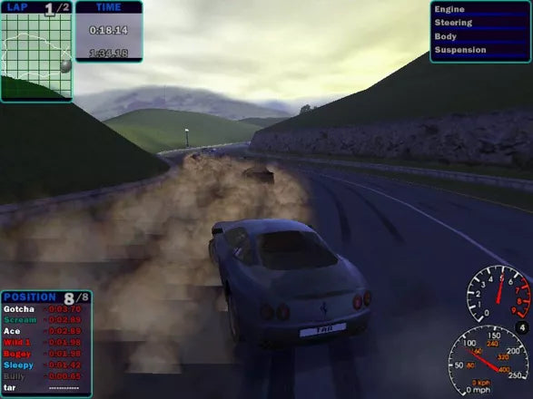 Need for Speed: Road Challenge - PS1 spill - Retrospillkongen