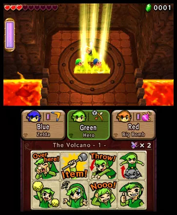 The Legend of Zelda: Tri Force Heroes - Nintendo 3DS spill