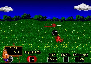 Menacer 6-Game Cartridge - SEGA Mega Drive spill - Retrospillkongen