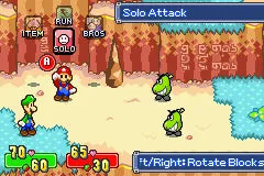 Mario & Luigi: Superstar Saga - GBA spill - Retrospillkongen