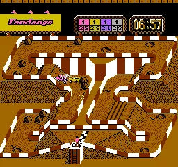 Super Off Road - NES Spill