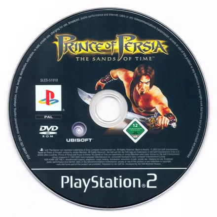 Prince of Persia The Sands of Time - PS2 spill - Retrospillkongen
