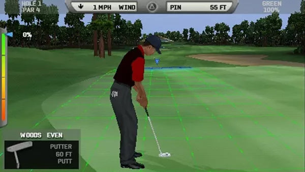 Tiger Woods PGA Tour 06 - PSP spill - Retrospillkongen