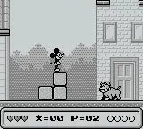 Mickey's Dangerous Chase - Gameboy spill