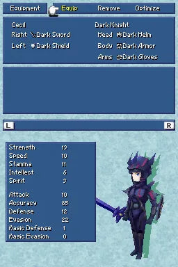 Final Fantasy IV - Nintendo DS spill (NTSC, regionfri) - Retrospillkongen