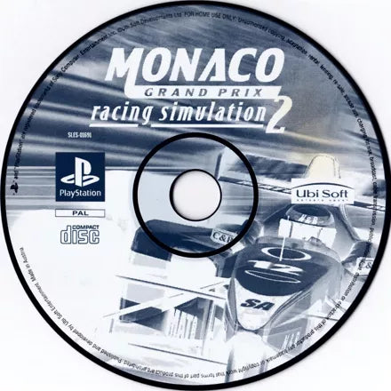Monaco Grand Prix Racing Simulation 2 - PS1 spill - Retrospillkongen