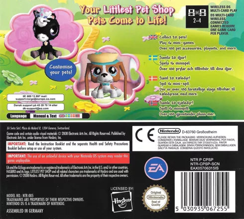 Littlest Pet Shop: Garden - Nintendo DS spill