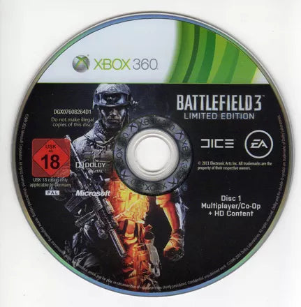 Battlefield 3 - Xbox 360 spill