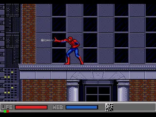 The Amazing Spider-Man vs. The Kingpin - SEGA Mega-CD spill - Retrospillkongen