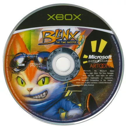 Blinx: The Time Sweeper - Xbox spill