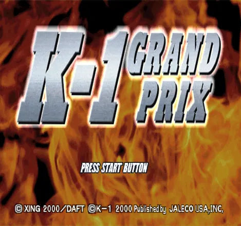 K-1: Grand Prix - PS1 spill