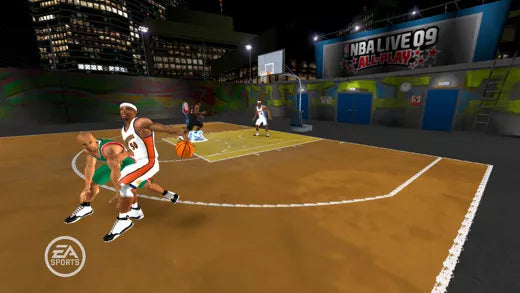 NBA Live 09 All-Play - Nintendo Wii spill - Retrospillkongen
