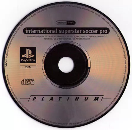 International Superstar Soccer Pro - PS1 Spill - Retrospillkongen