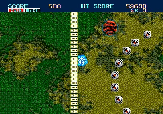 Thunder Force II - SEGA Mega Drive spill - Retrospillkongen