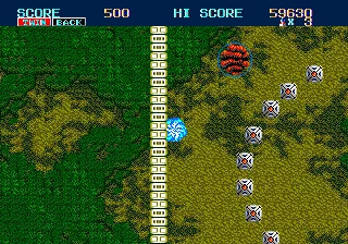 Thunder Force II - SEGA Mega Drive spill