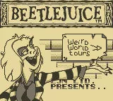 Beetlejuice  - Gameboy spill - Retrospillkongen