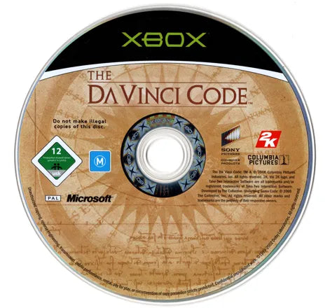 The Da Vinci Code - Xbox spill
