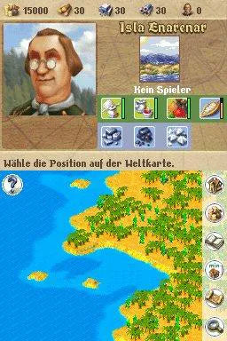 Anno 1701: Dawn of Discovery - Nintendo DS spill - Retrospillkongen