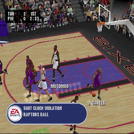 NBA Live 2002 - Xbox spill