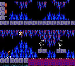 Castlevania II: Simon's Quest - NES spill (I eske)