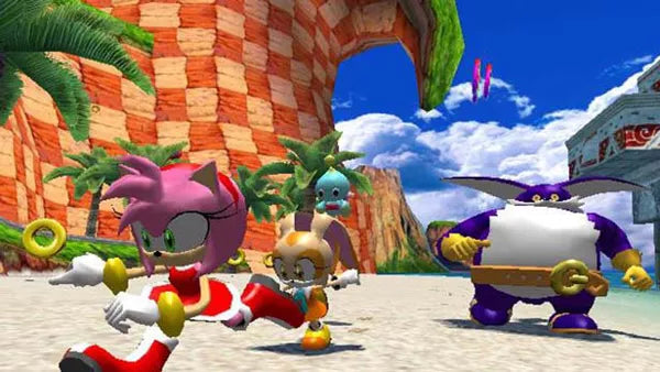 Sonic Heroes - Gamecube spill - Retrospillkongen
